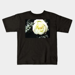 Beautiful white Rose Kids T-Shirt